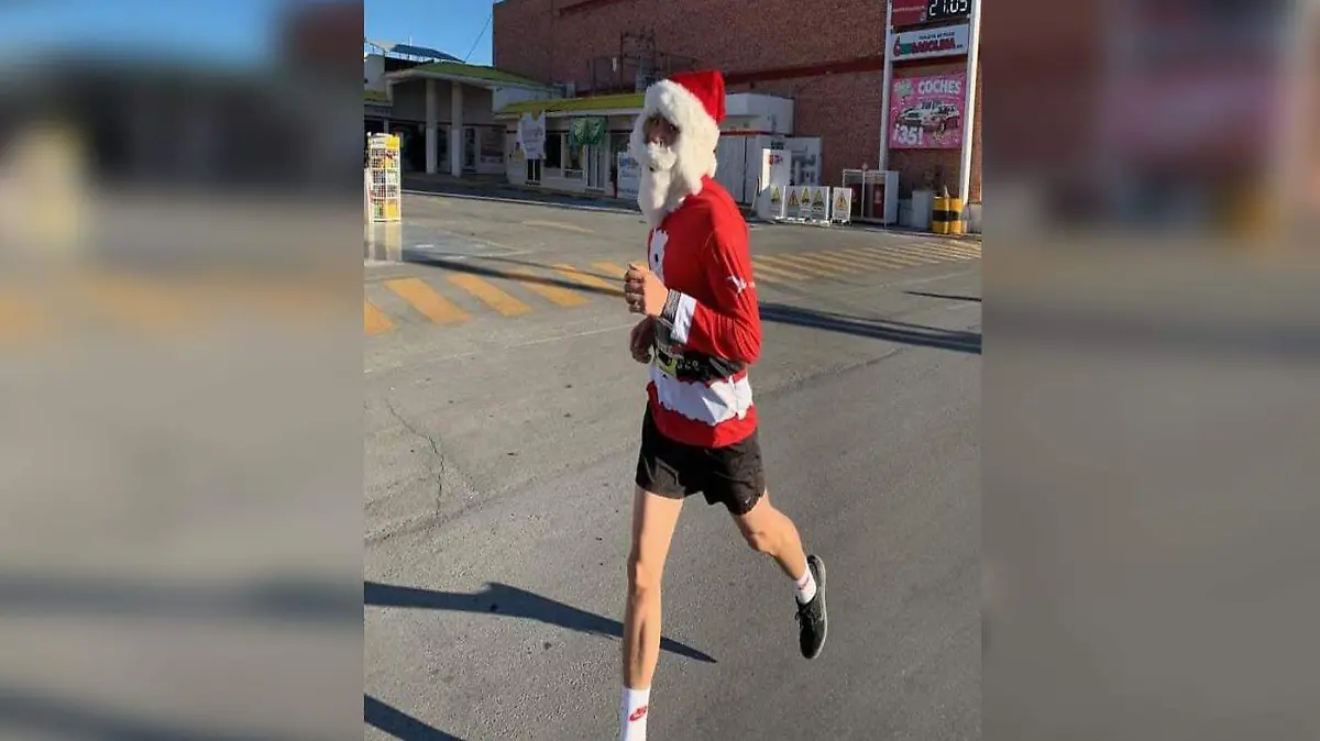 Santa Claus deportista